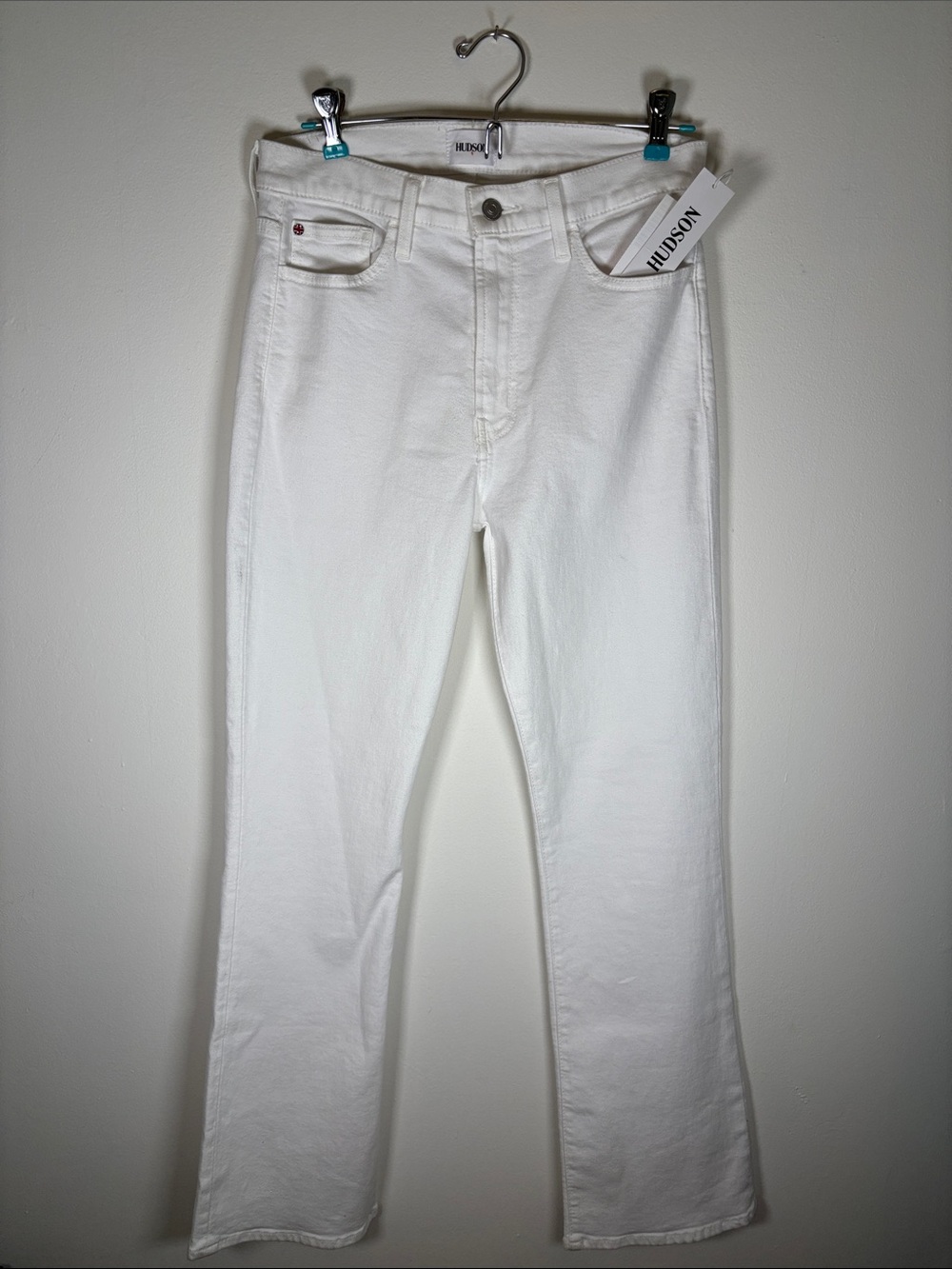 Hudson Blair High Rise Bootcut White Jeans – Size 29 – New With Tags
